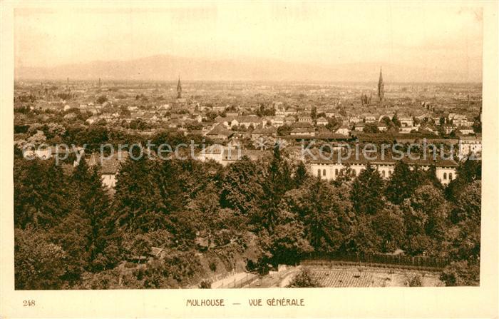 Mulhouse Muehlhausen Vue Generale