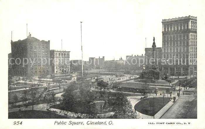 Cleveland Ohio Public Square Monument