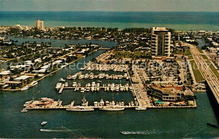 Fort Lauderdale Pier 66 Hotel and Marina aerial view