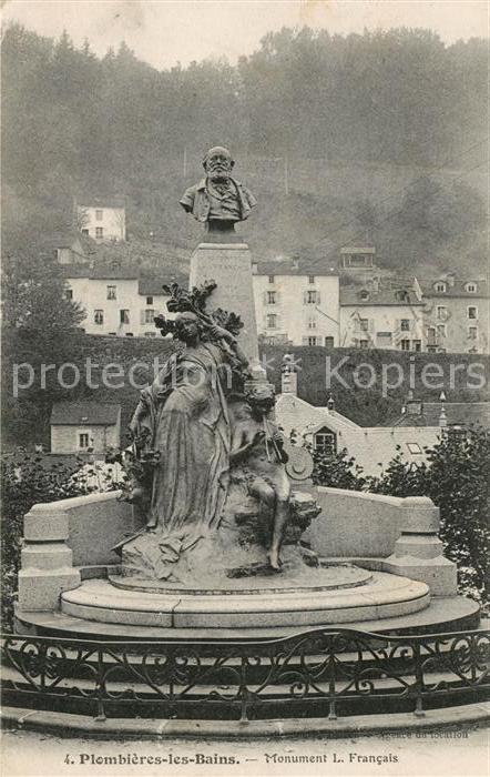 Plombieres-les-Bains Vosges Monument Louis Francais
