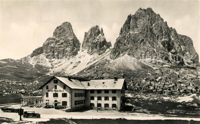Sellapass Rifugio Passo Sella Dolomiten