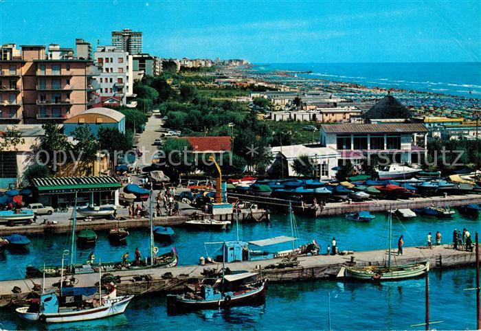 Cervia Porto Canale e spiaggia Kanalhafen und Strand