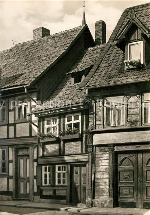 Wernigerode Harz Das kleinste Haus in der Innenstadt