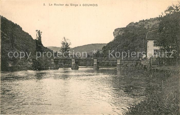 Goumois Doubs Le Rocher du Singe