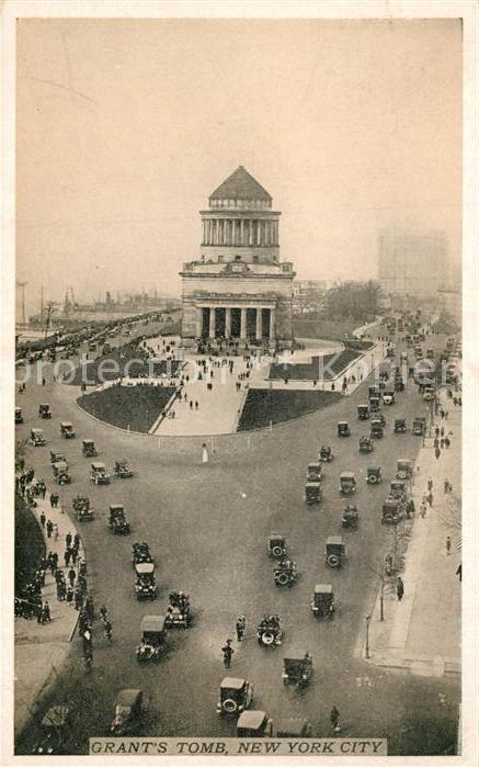 New York City Grant's Tomb Nation's Memorial overlooking North of Hudson River