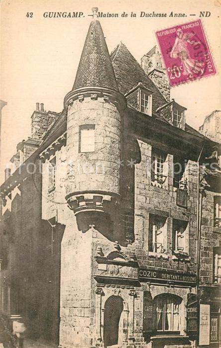 Guingamp Maison de la Duchesse Anne