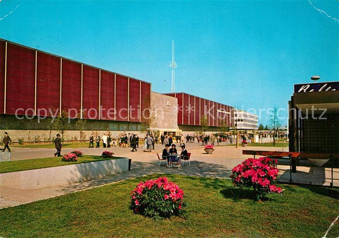 Hannover Teilansicht des Messegelaendes