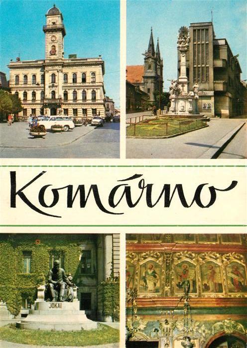 Komarno Komarom Slovakia Radnica Kostol Muzeum Rathaus Kirche Denkmal