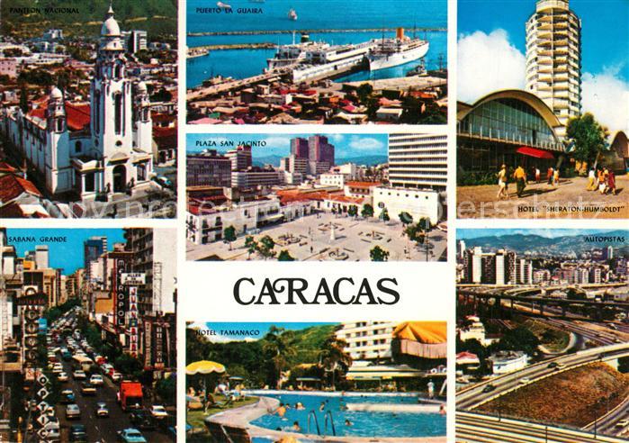 Caracas Panteon Nacional Puerto Hotel Piscina Plaza Sabana Grande Autopista