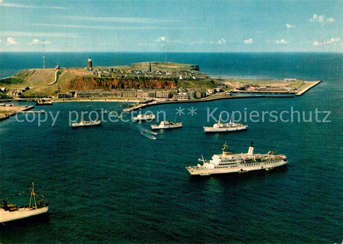 Insel Helgoland Fliegeraufnahme