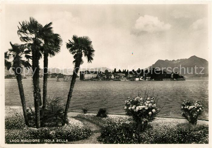 Isola Bella Lago Maggiore Uferpartie am See