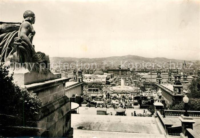 Barcelona Cataluna Recinto de lo Exposicion Fuente Monumental