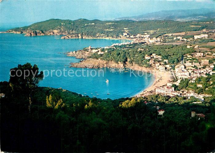 Calella de Palafrugell Vista general Panorama Kueste