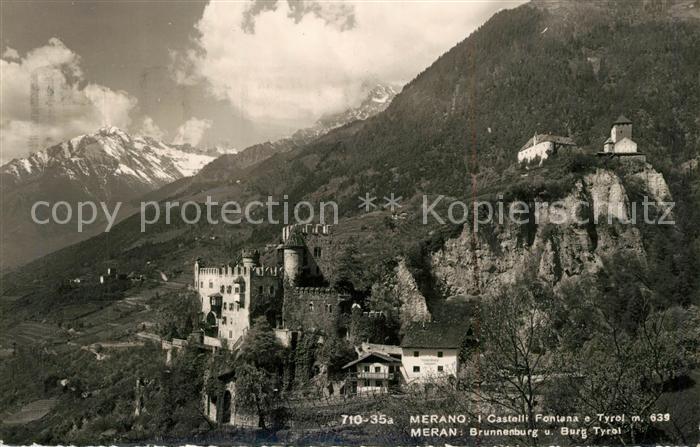 Merano Meran Brunnenburg Burg Tyrol