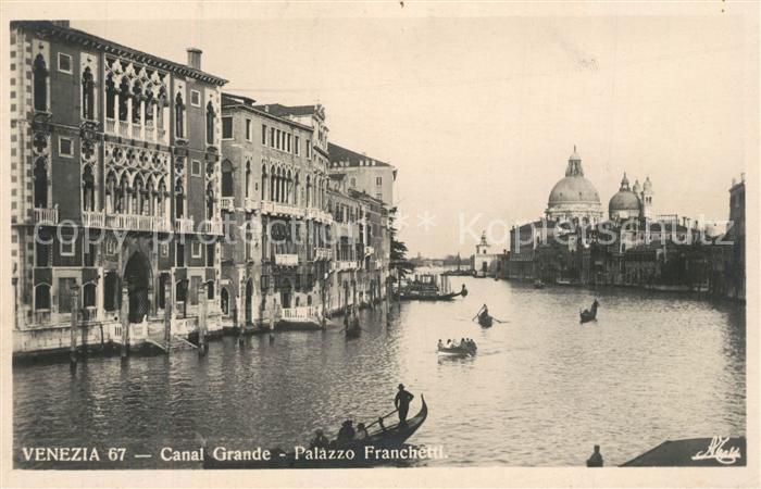 Venezia Venedig Canal Grande Palazzo Franchetti