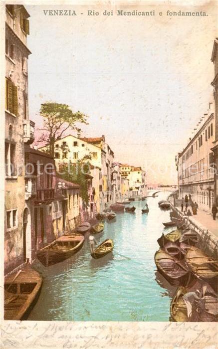 Venezia Venedig Rio del Mendicanti e fundamenta