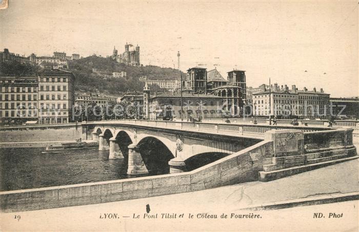 Lyon France Pont Tilsit