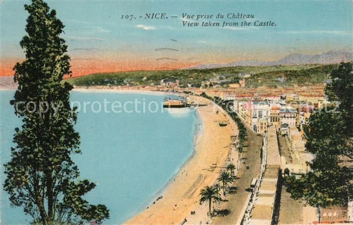 Nice Alpes Maritimes Strandpromenade