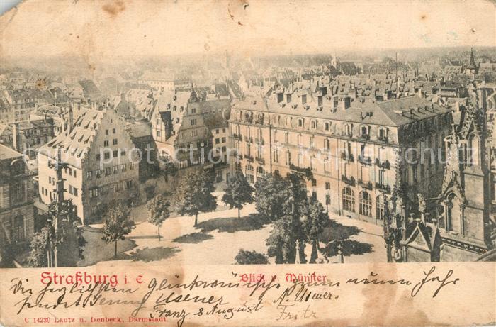 Strasbourg Alsace Münsterplatz