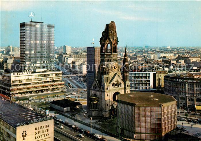 Berlin Europa Center Kaiser Wilhelm Gedaechtniskirche