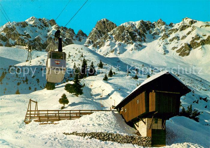 Innsbruck Nordkettenbahn Schilift Station Seegrube
