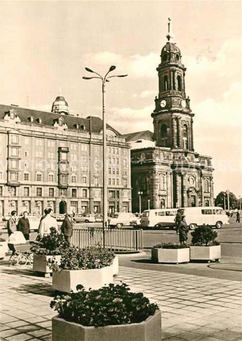 Dresden Kreuzkirche Altmarkt