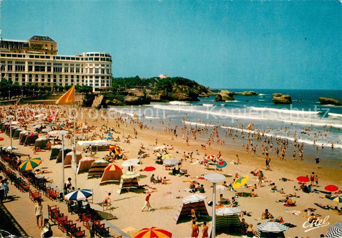 Biarritz Pyrenees Atlantiques Strand Casino Bellevue