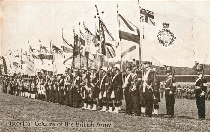 Leibgarde Wache Historical Colours British Army