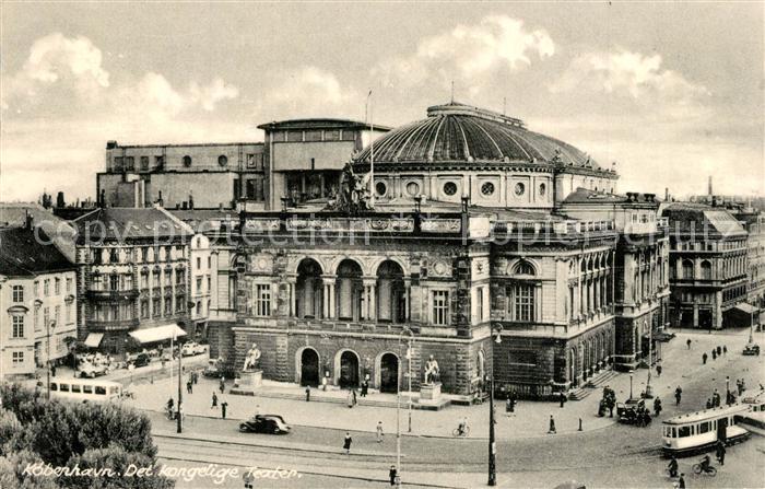 Theatergebaeude Kobenhavn Kopenhagen