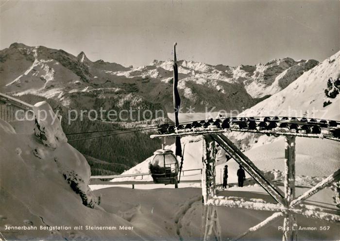 Seilbahn Jennerbahn Bergstation Steinernes Meer Foto-L.-Ammon-Nr. 567