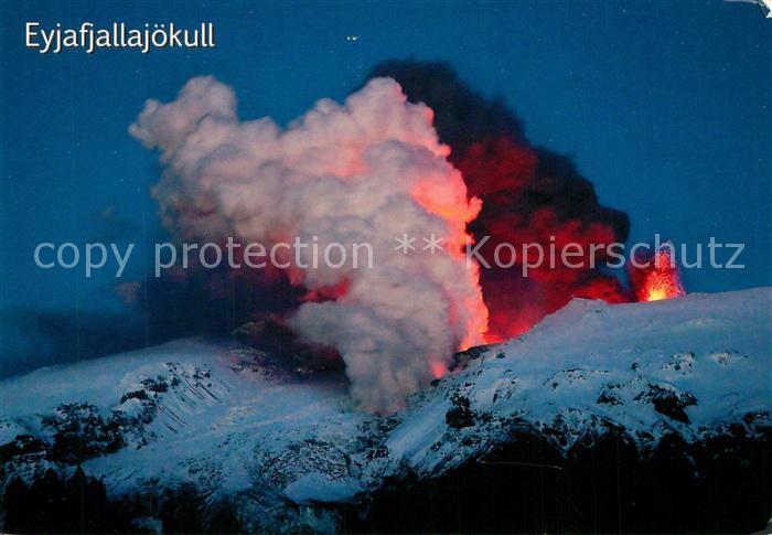 Vulkane Geysire Vulcans Geysers Eyjafjallajökull Island
