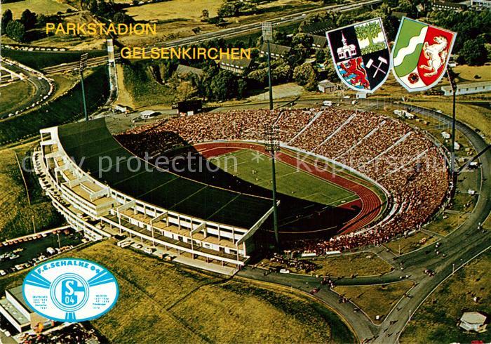 Stadion Stadium Estadio-- Fliegeraufnahme Gelsenkirchen