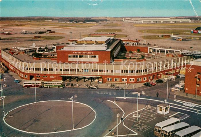 Flughafen Airport Aeroporto London Airport Queens Building