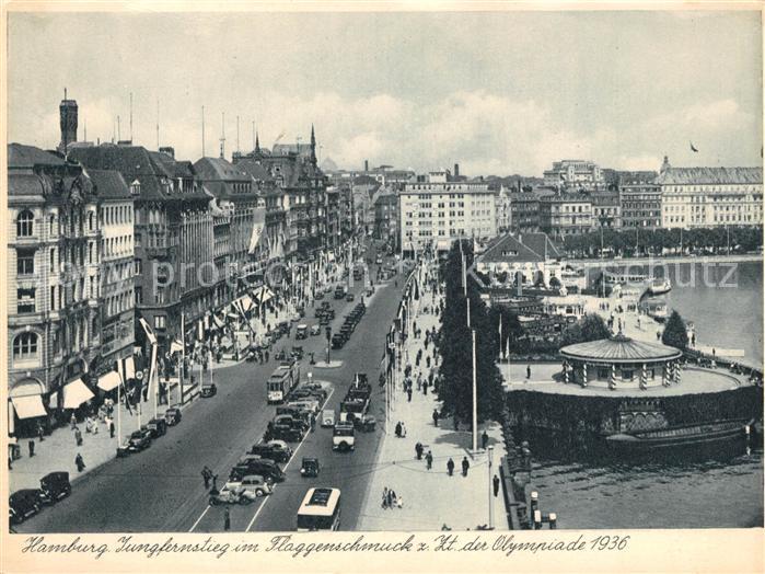 Strassenbahn Hamburg Jungfernstieg