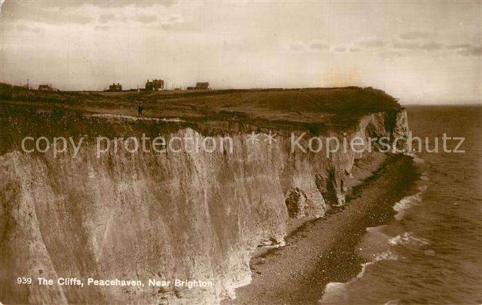 Peacehaven Lewes The Cliffs Steilkueste