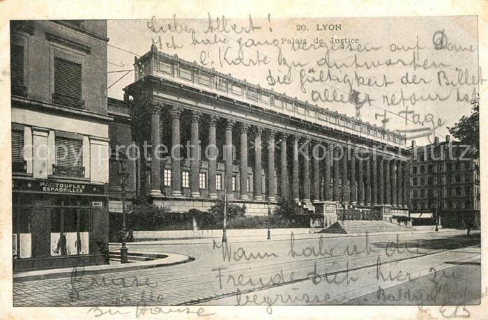 Lyon France Palais de Justice