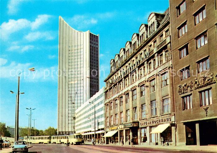 LEIPZIG Sachsen Goethestrasse Hochhaus Karl Marx Universitaet