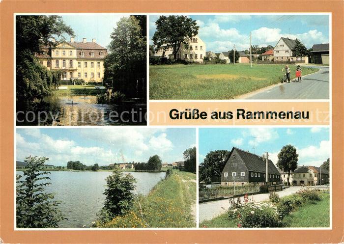 Rammenau Schloss Ortsmotive See