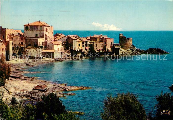 Erbalunga Vue Generale Site pittoresque Häuserpar