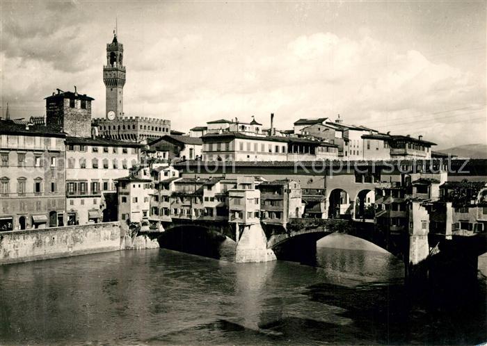 Firenze Florenz Ponte Vecchio Alte Bruecke