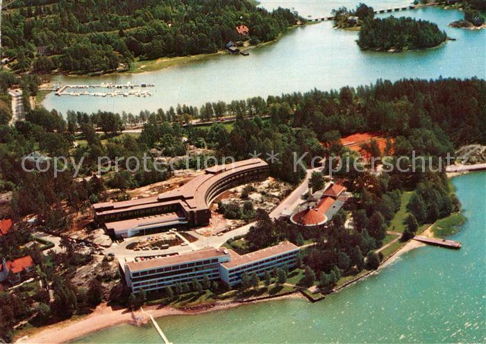 Helsinki Kalastajatorppa Fisherman's cottage aerial view