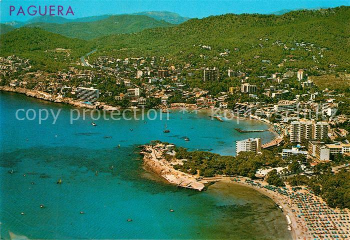 Paguera Mallorca Islas Baleares Fliegeraufnahme