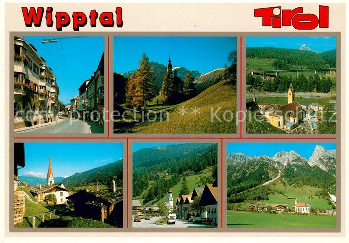 Woergl Tirol Ortsansichten Kirche Landschaftspanorama Wipptal Alpen