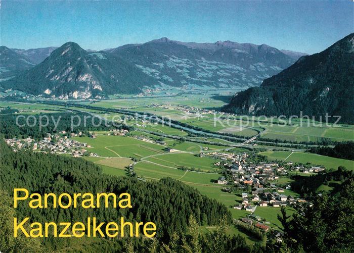 Wiesing Tirol Panorama Kanzelkehre Vorderes Zillertal Strass Bruck Alpenpanorama