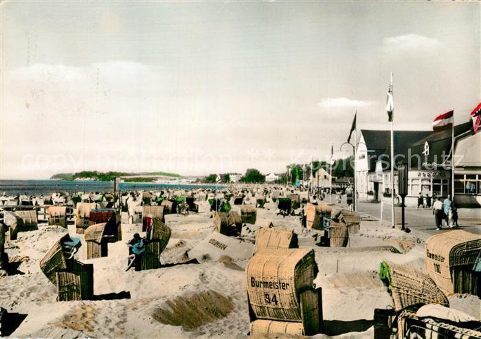 Groemitz Ostseebad Strand Promenade