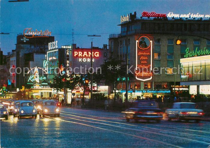 Hamburg Reeperbahn bei Nacht