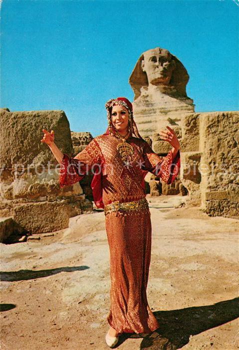 Giza The Ballerina Farida Fahmy at the Sphinx