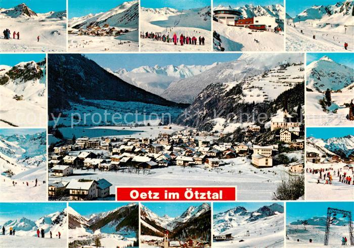 oetz Tirol Wintersportzentren des oetztales oetztaler Alpen