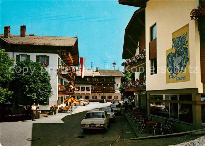 Ellmau Tirol Strassenmotiv Sommerfrische