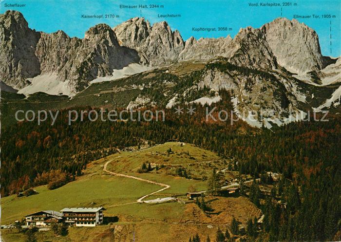 Ellmau Tirol Sportcenter Alpengasthof Wochenbrunn Wochenbrunner Alm im Wilden Ka